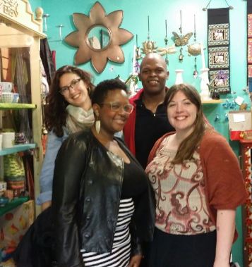 Cassie, Jamey, Maurice and I at Otherlands in Memphis.